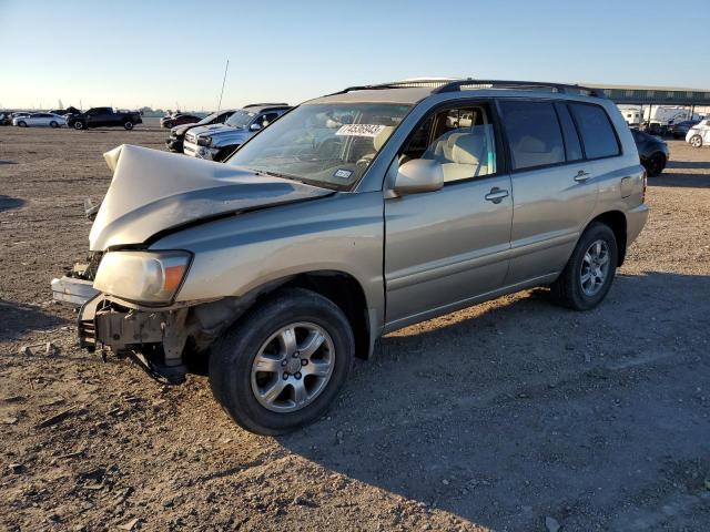 TOYOTA HIGHLANDER 2005 jtegp21a550065362