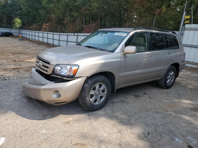 TOYOTA HIGHLANDER 2006 jtegp21a560120507