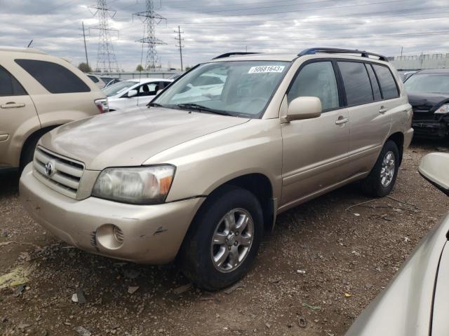 TOYOTA HIGHLANDER 2004 jtegp21a740021409