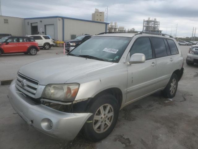 TOYOTA HIGHLANDER 2005 jtegp21a850055828