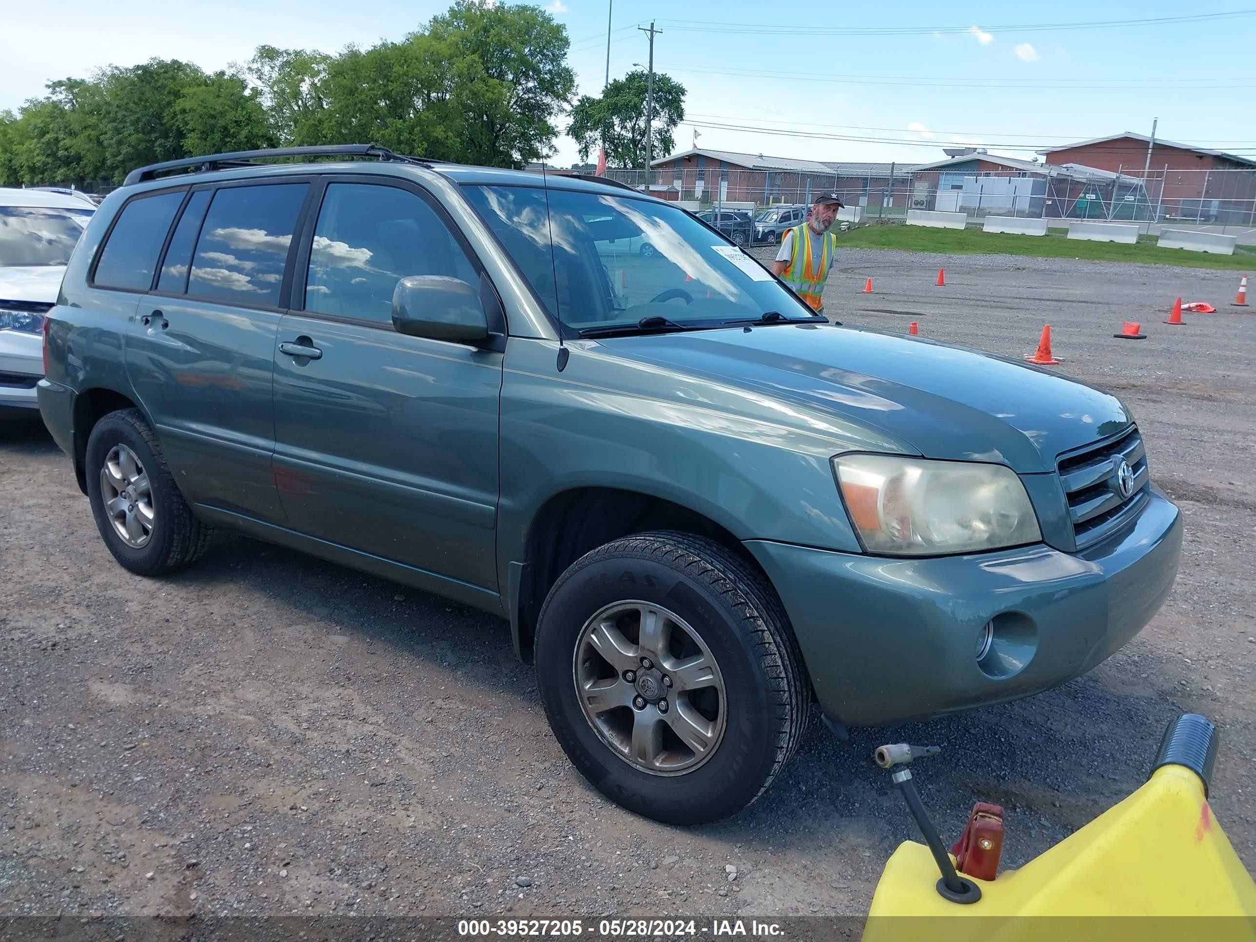 TOYOTA HIGHLANDER 2005 jtegp21a850070250