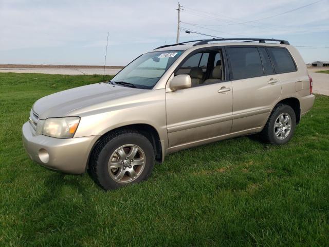 TOYOTA HIGHLANDER 2005 jtegp21a950060424