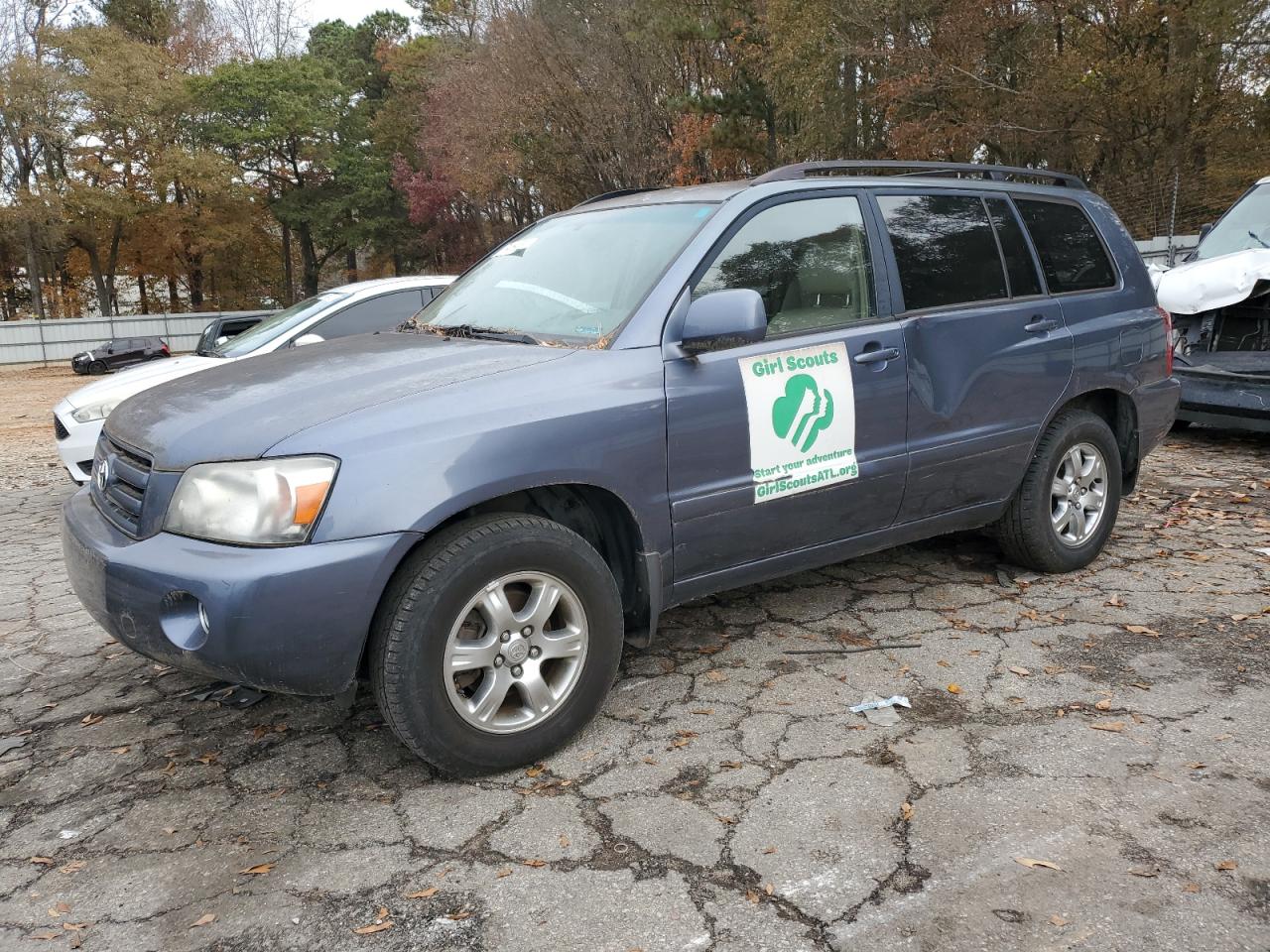 TOYOTA HIGHLANDER 2006 jtegp21a960109042