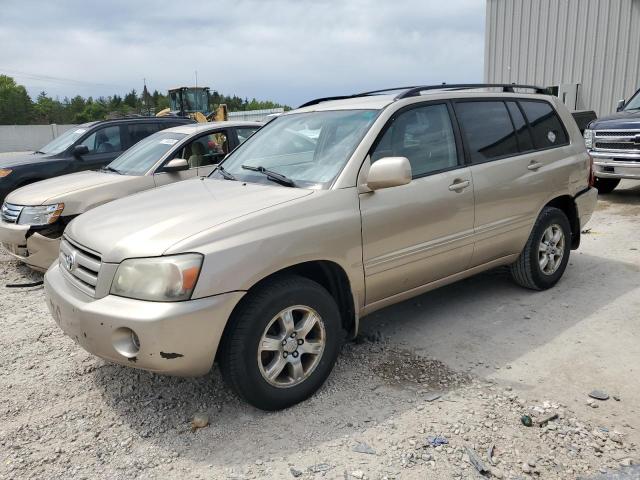 TOYOTA HIGHLANDER 2004 jtegp21ax40020805