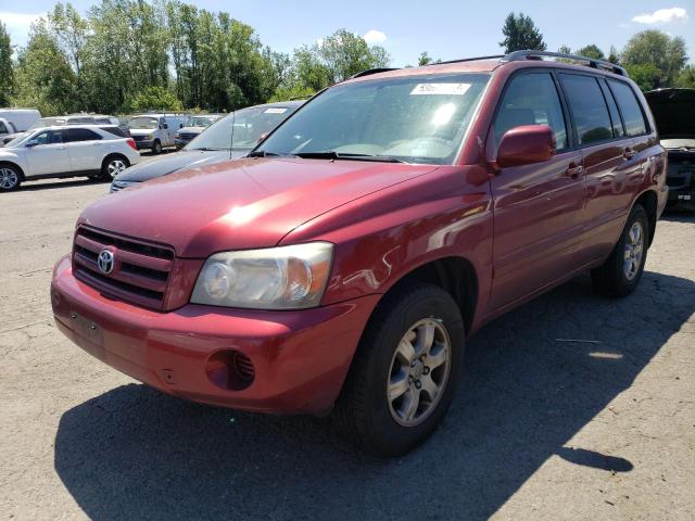 TOYOTA HIGHLANDER 2005 jtegp21ax50078477