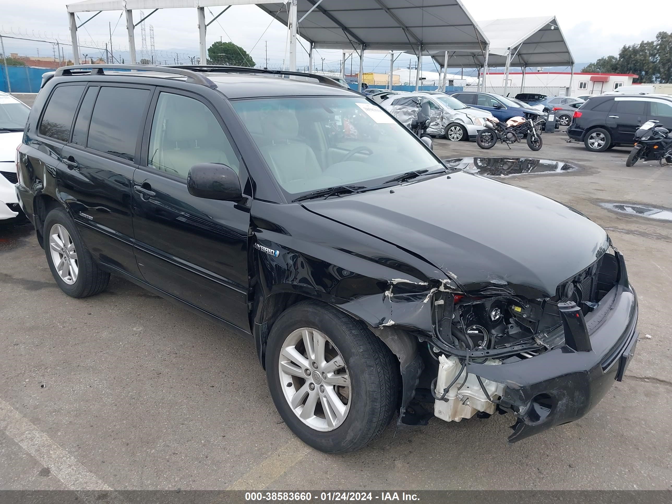 TOYOTA HIGHLANDER 2007 jtegw21a070018066