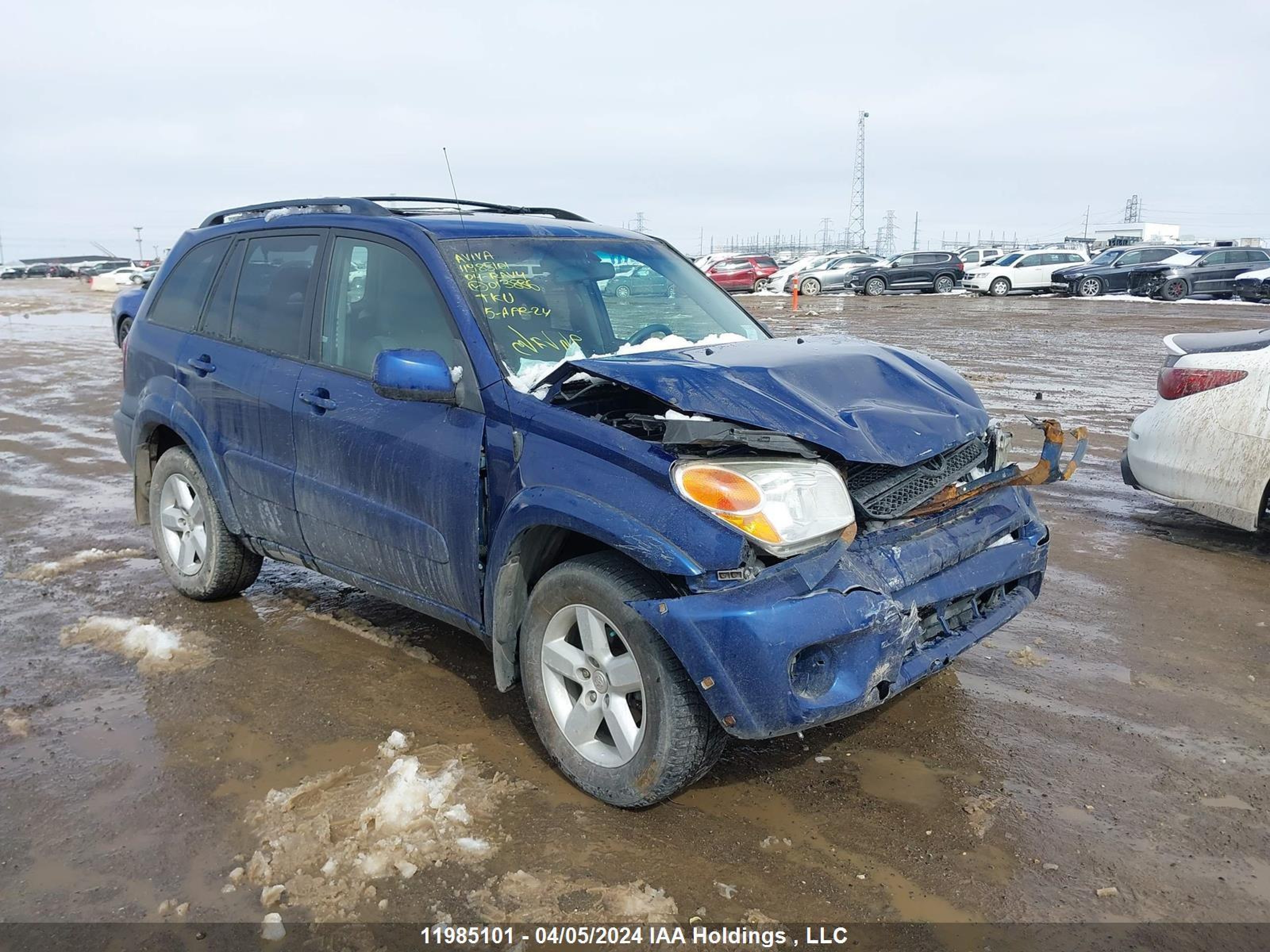 TOYOTA RAV 4 2004 jtehd20v346013886