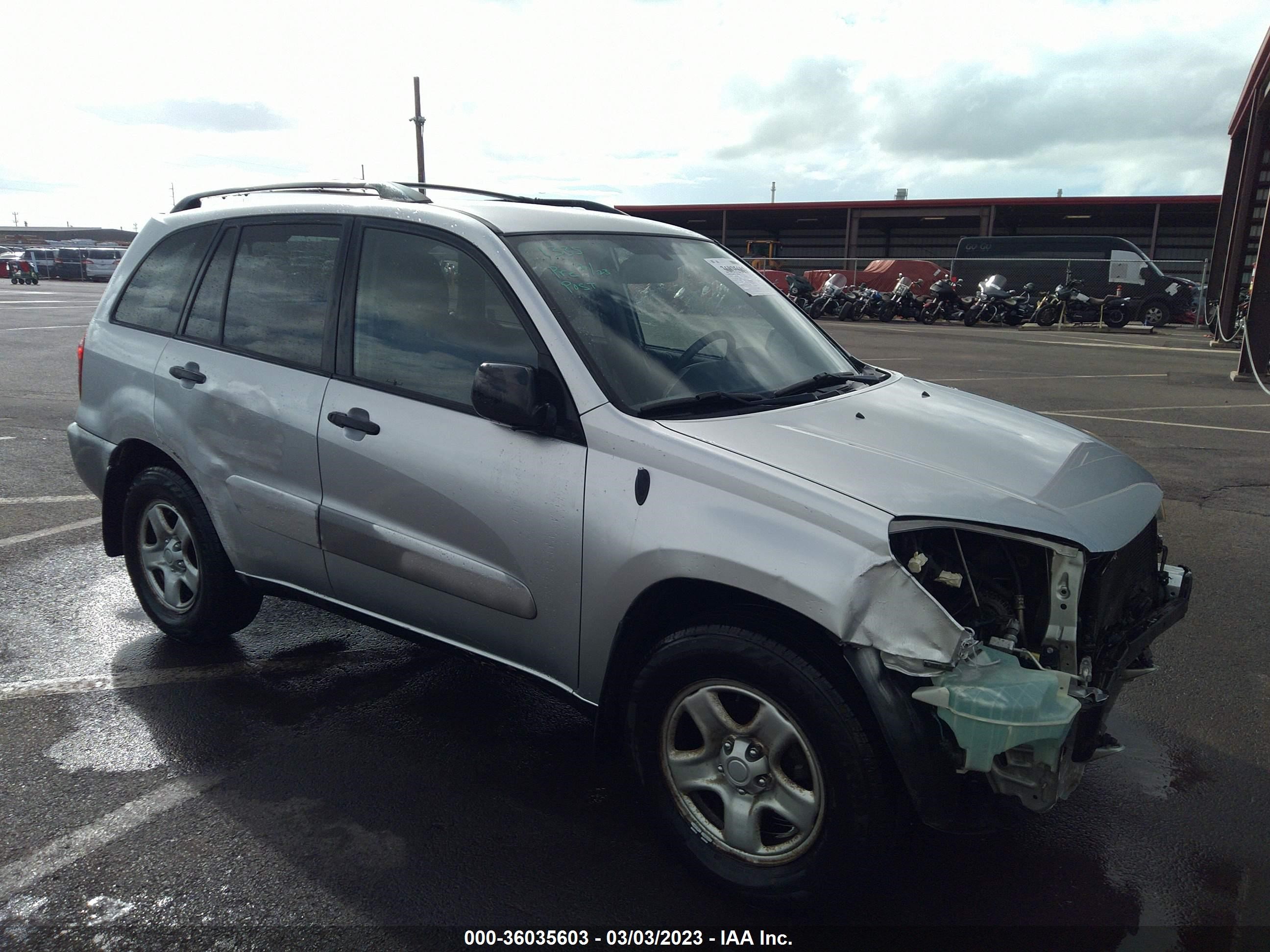 TOYOTA RAV 4 2005 jtehd20v356025103