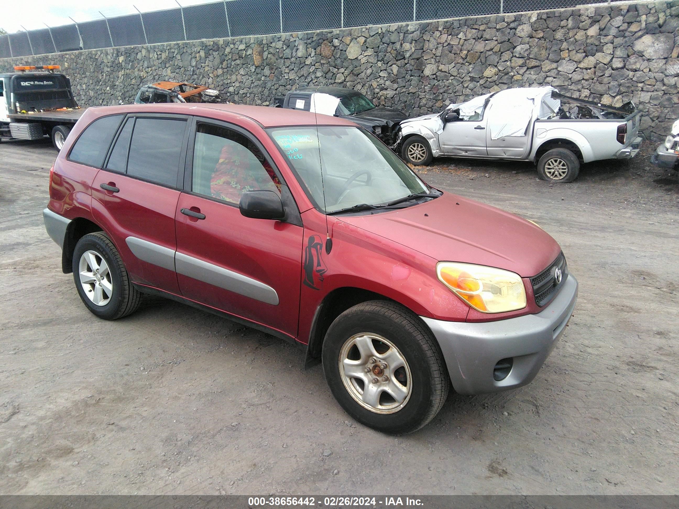 TOYOTA RAV 4 2005 jtehd20v550037370