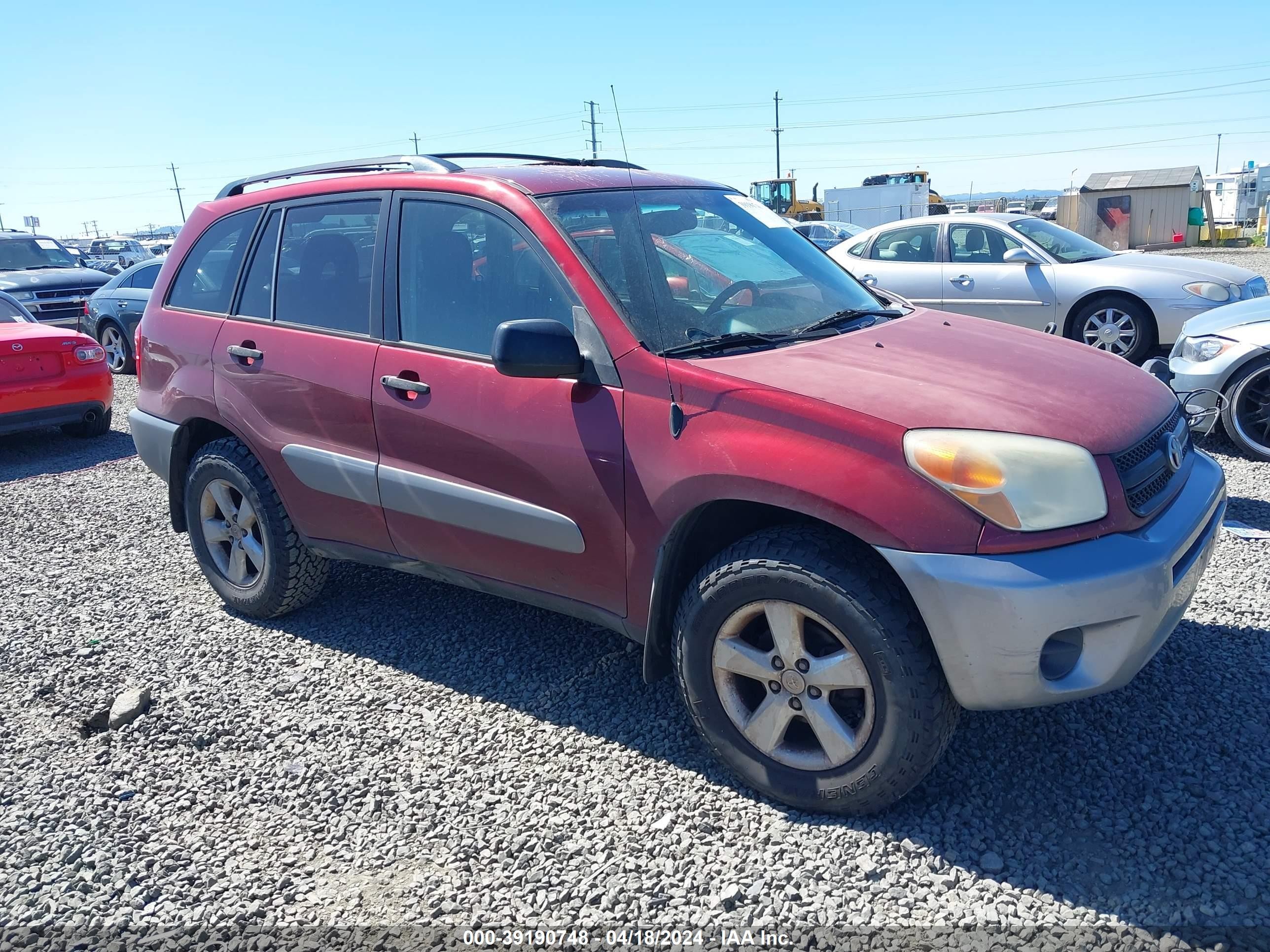 TOYOTA RAV 4 2004 jtehd20v740030855