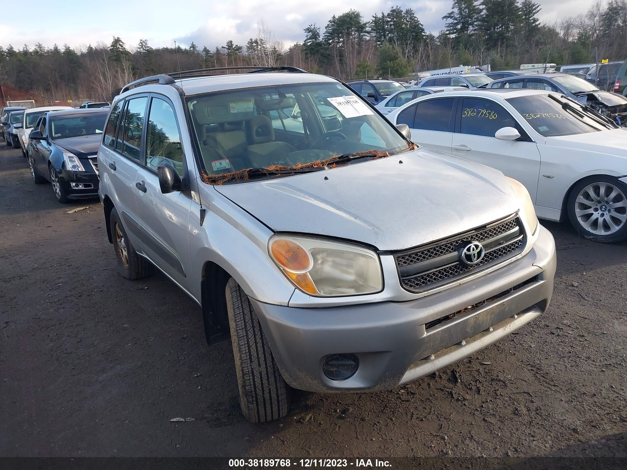 TOYOTA RAV 4 2005 jtehd20v850074669