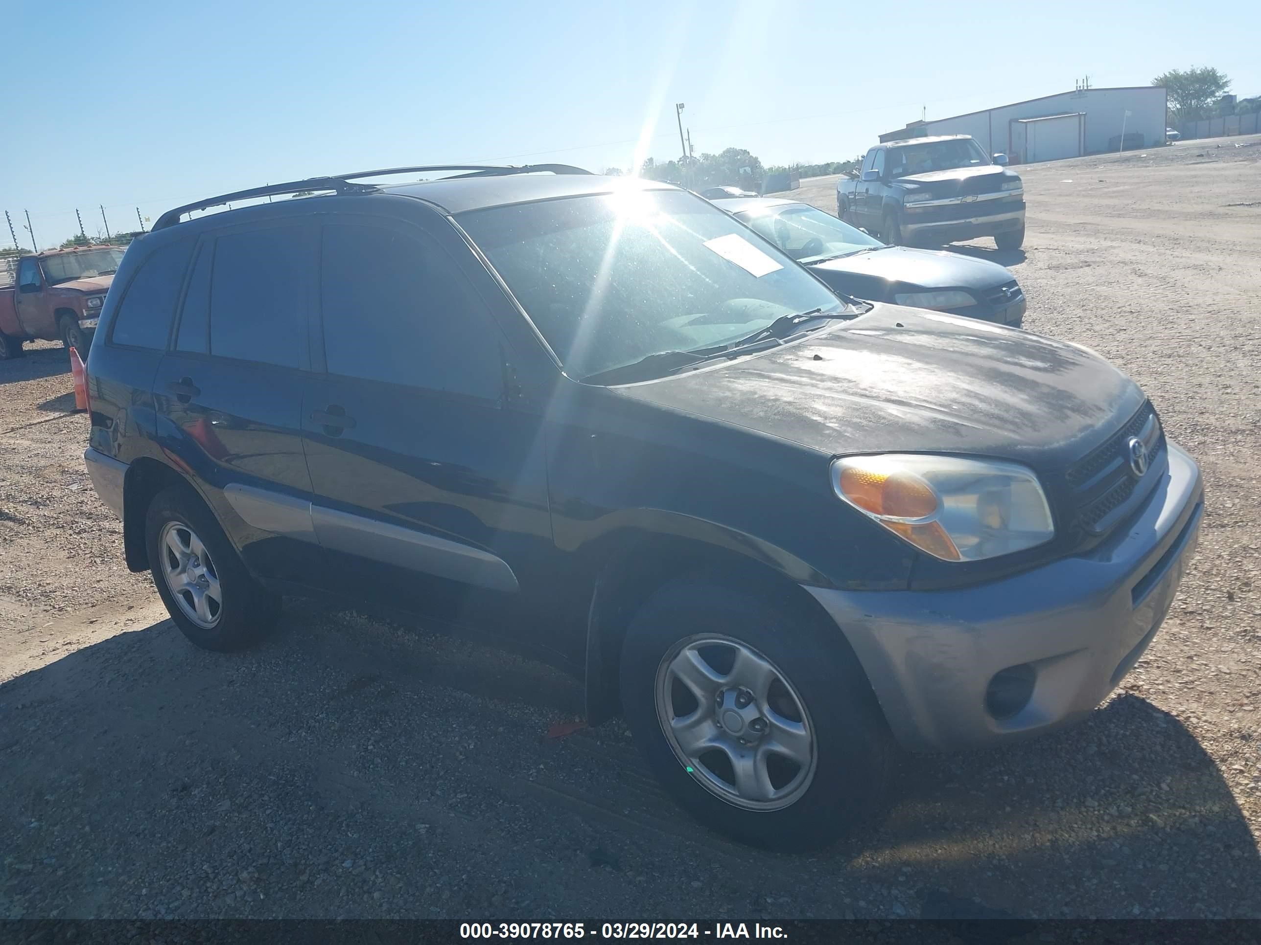 TOYOTA RAV 4 2005 jtehd20v856036095