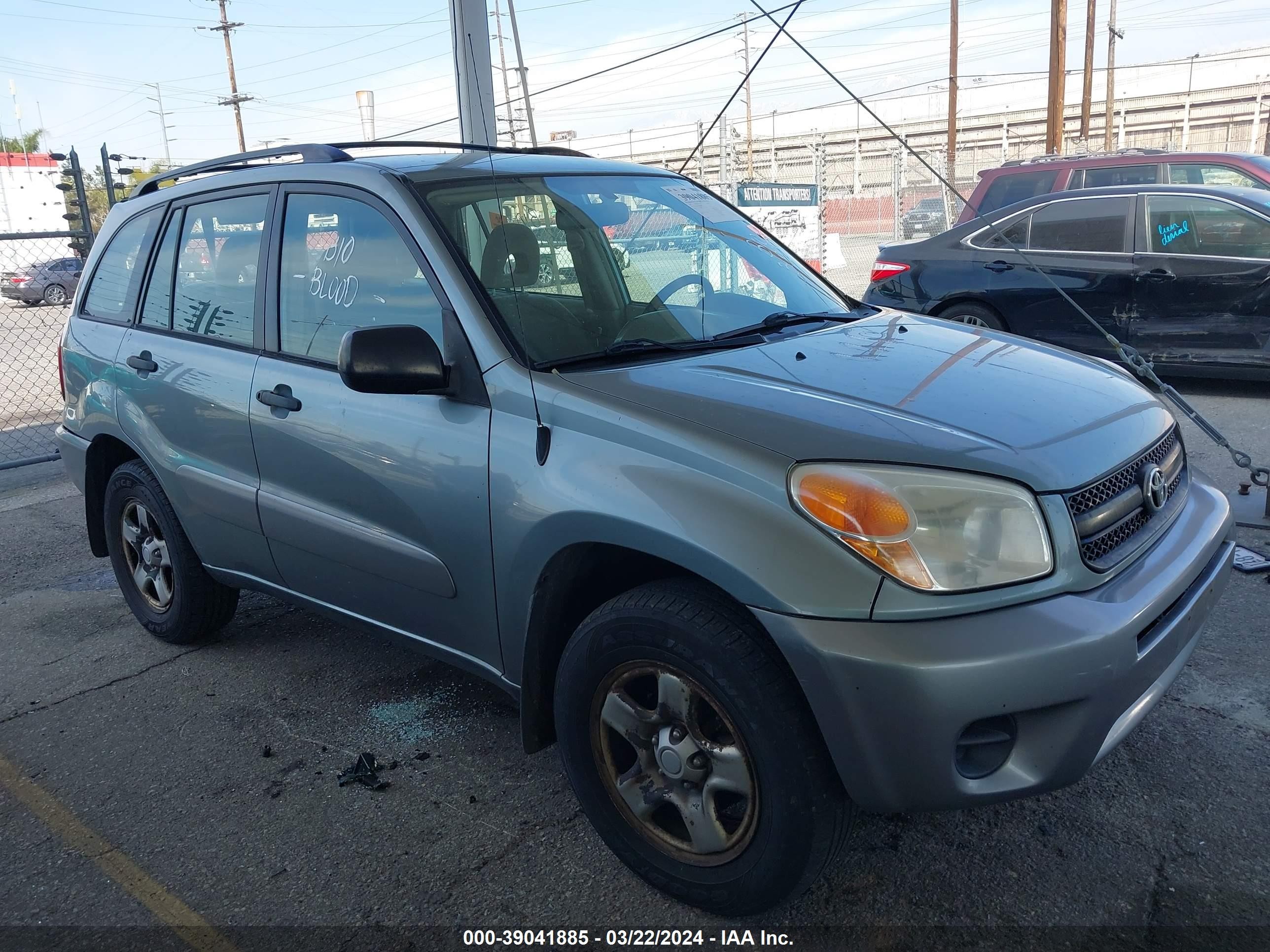 TOYOTA RAV 4 2005 jtehd20v950064541