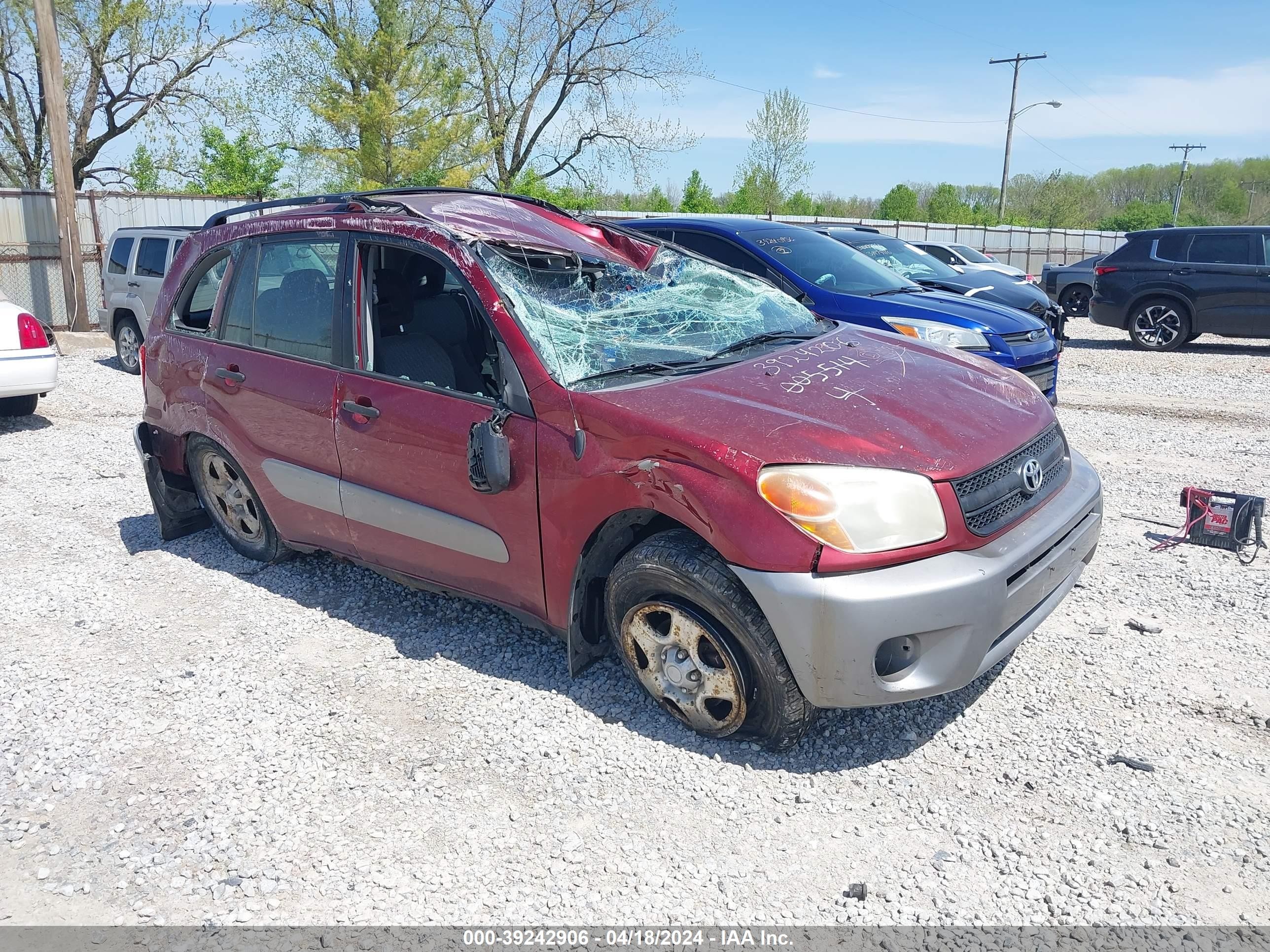 TOYOTA RAV 4 2004 jtehd20vx40005514