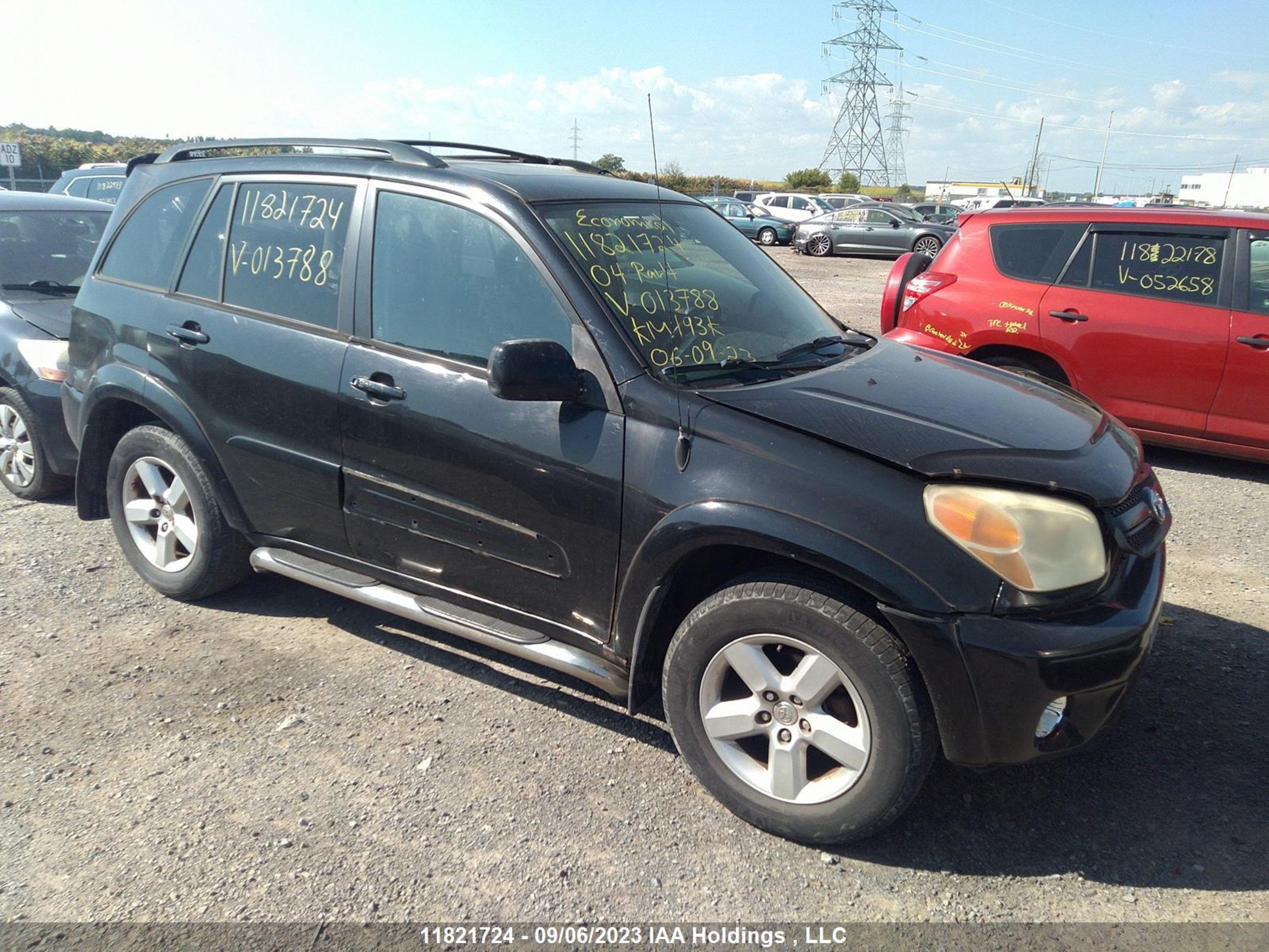 TOYOTA RAV 4 2004 jtehd20vx40013788