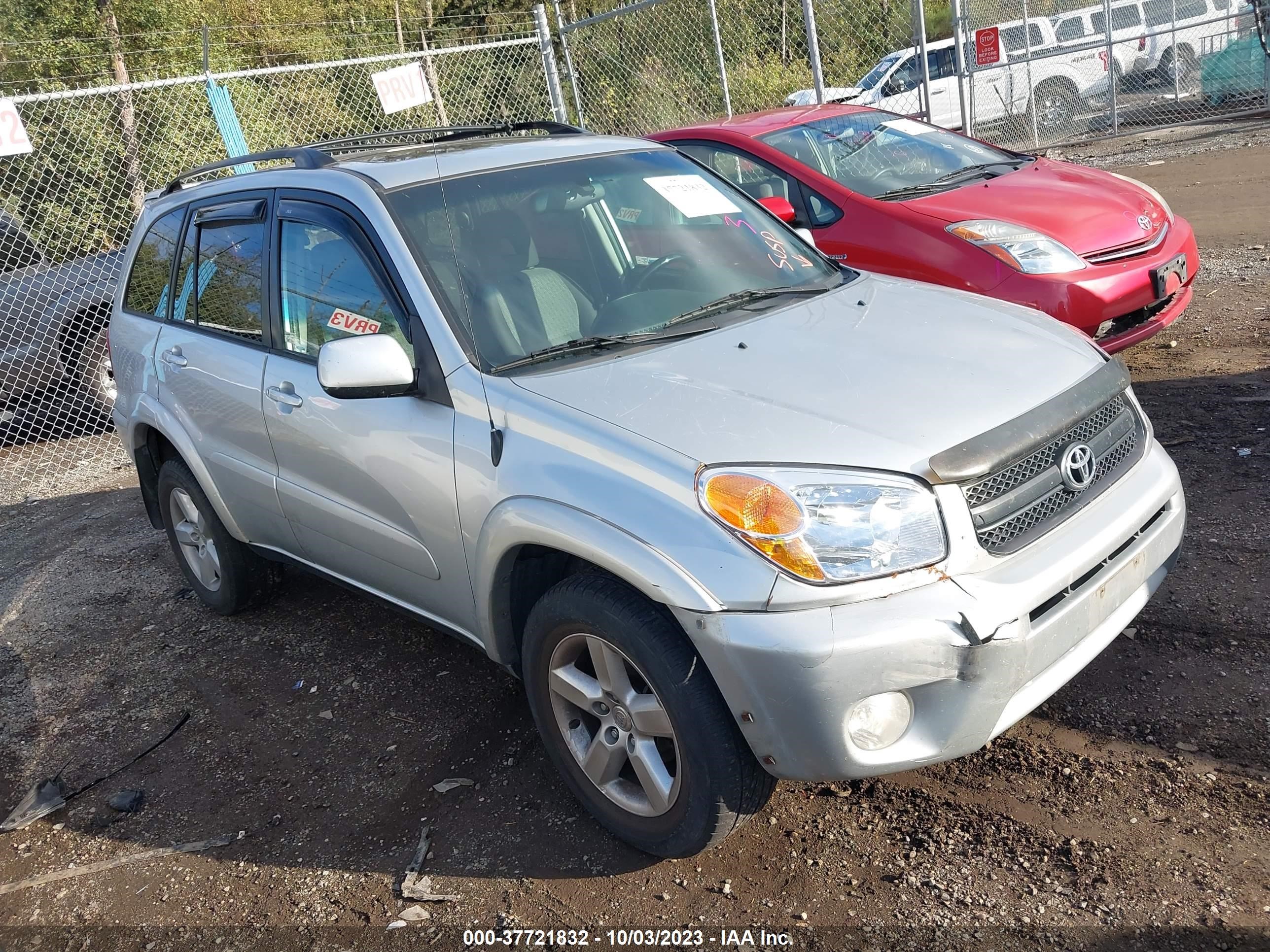 TOYOTA RAV 4 2005 jtehd20vx56041492