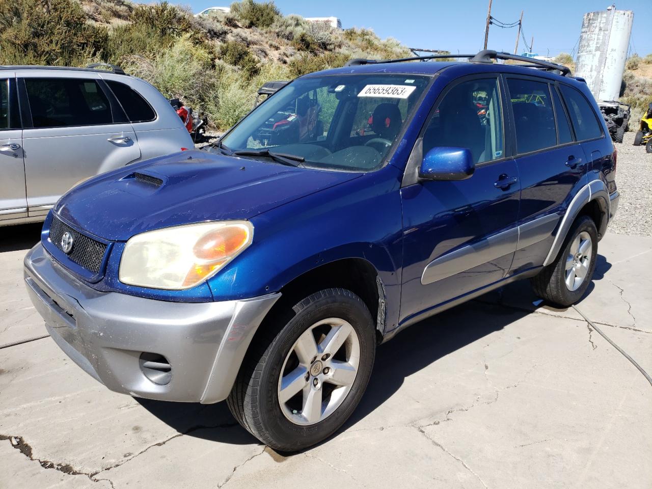 TOYOTA RAV 4 2005 jtehd20vx56043047