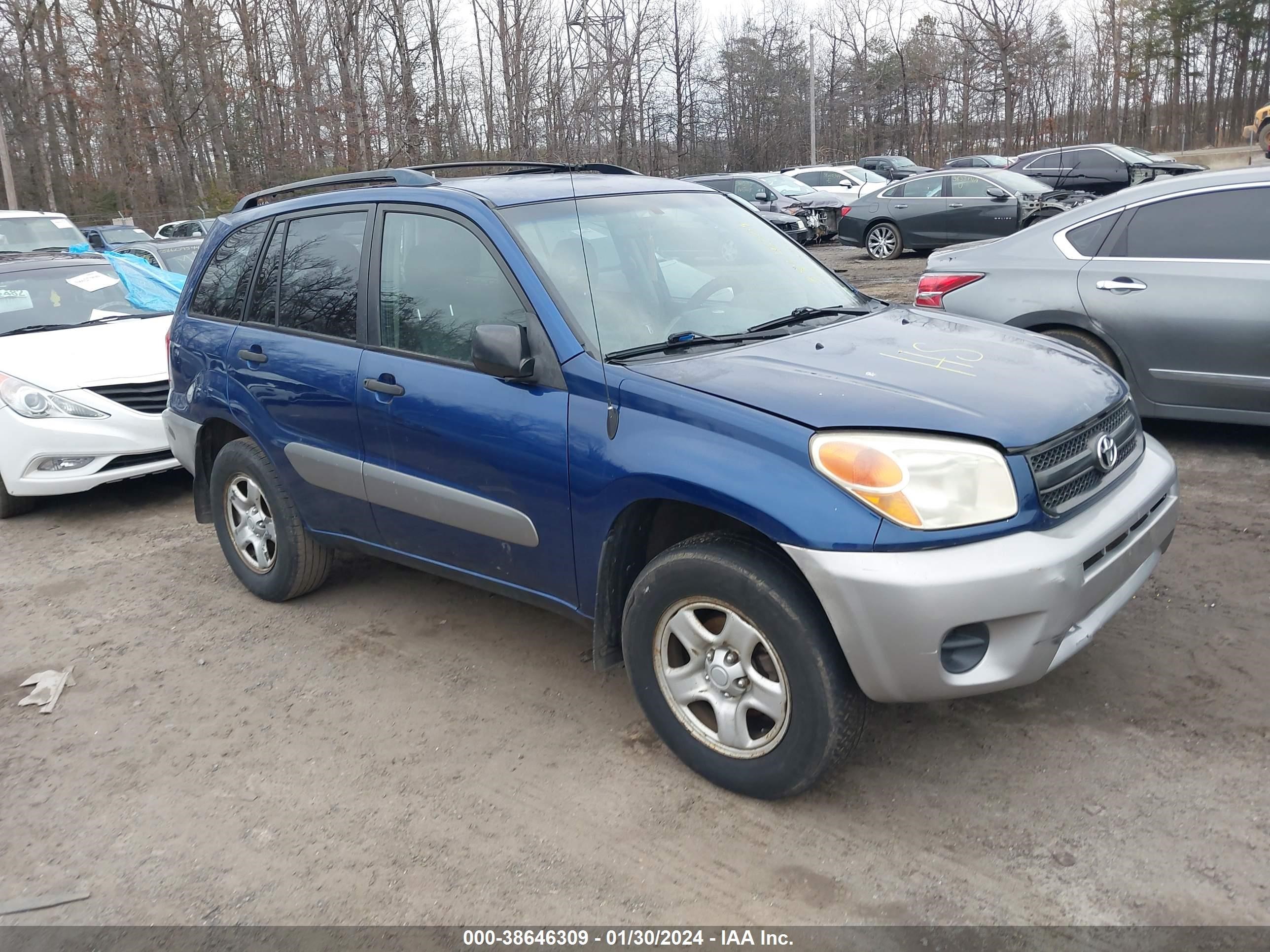 TOYOTA RAV 4 2005 jtehd20vx56044702