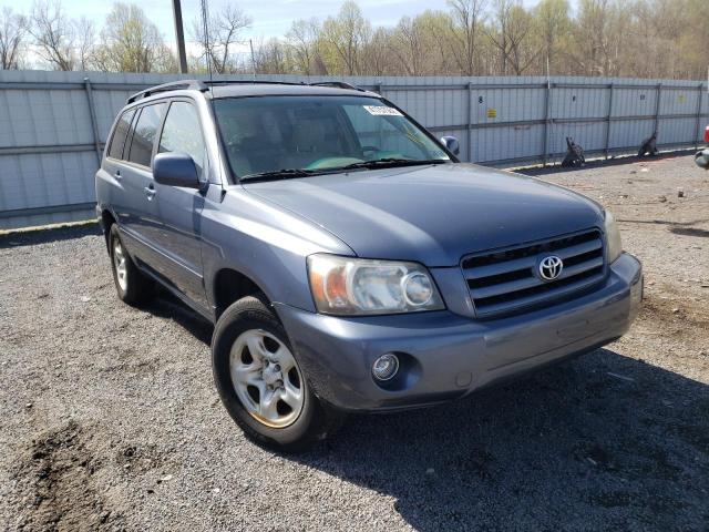 TOYOTA HIGHLANDER 2006 jtehd21a160044331