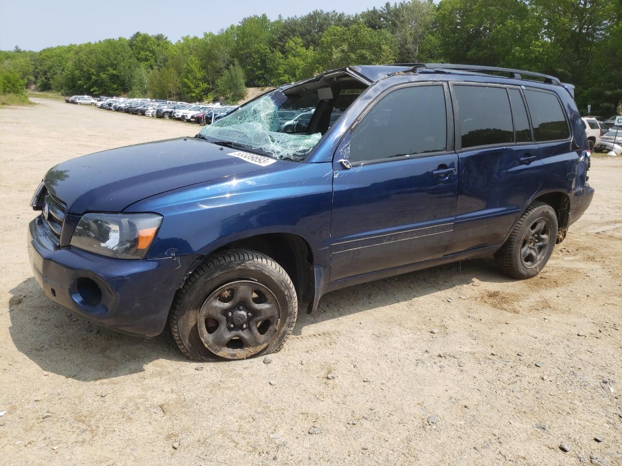 TOYOTA HIGHLANDER 2003 jtehd21a330021290