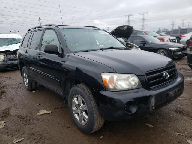 TOYOTA HIGHLANDER 2006 jtehd21a360044041