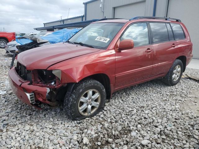 TOYOTA HIGHLANDER 2003 jtehd21a530020612