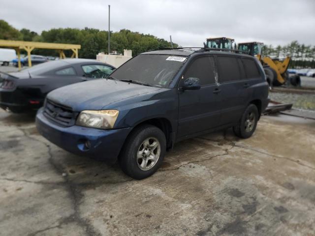 TOYOTA HIGHLANDER 2005 jtehd21a550037851