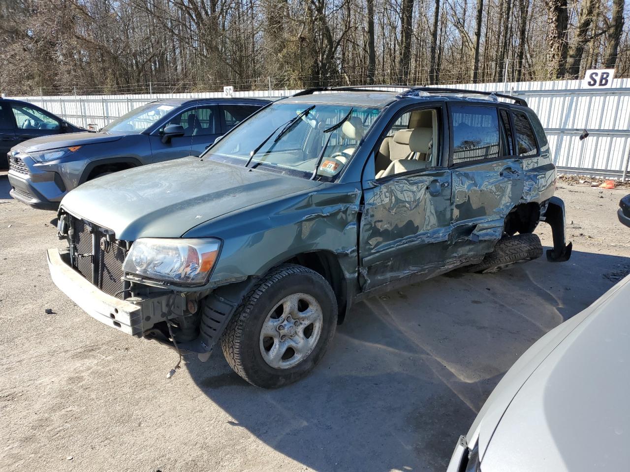 TOYOTA HIGHLANDER 2006 jtehd21a560045580