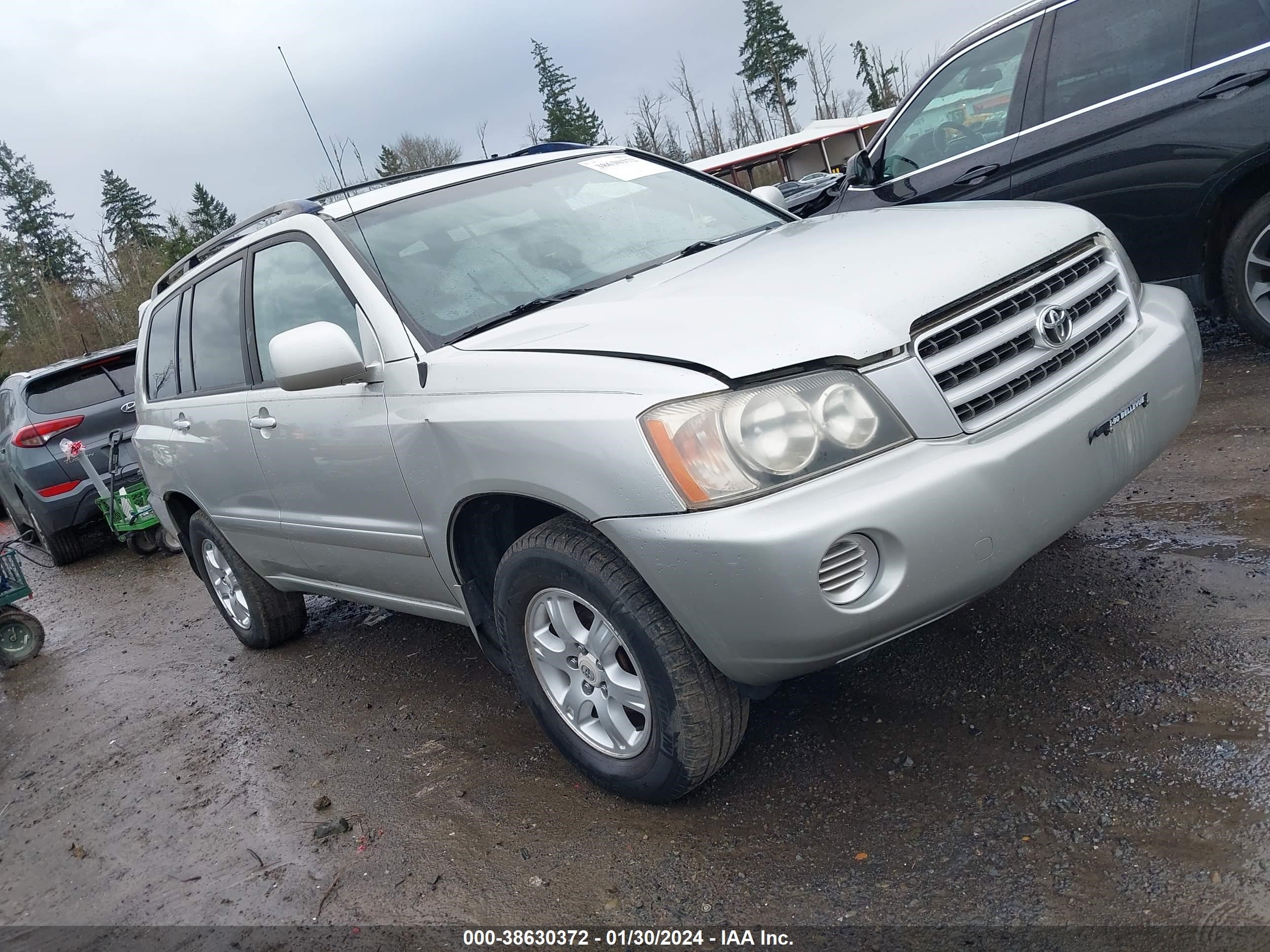 TOYOTA HIGHLANDER 2003 jtehd21a630019694