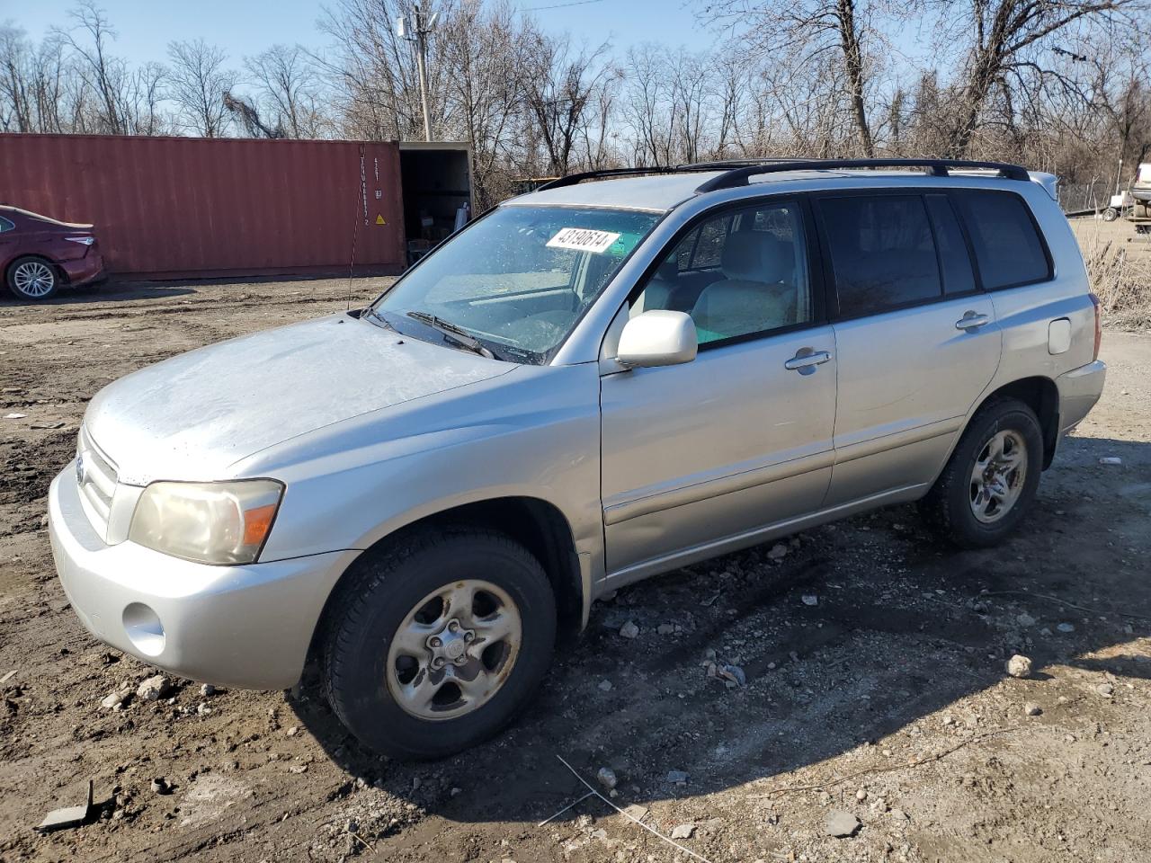 TOYOTA HIGHLANDER 2007 jtehd21a670049025