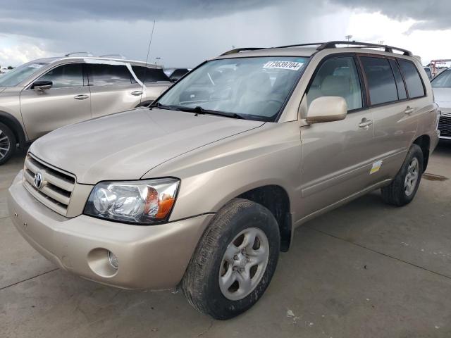 TOYOTA HIGHLANDER 2007 jtehd21ax70046404