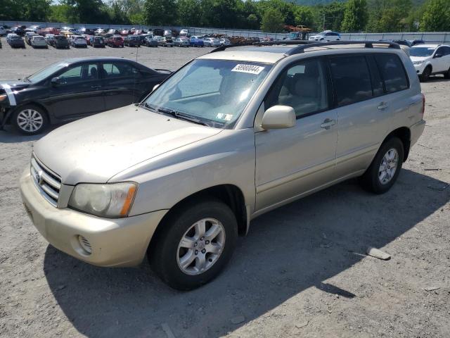 TOYOTA HIGHLANDER 2002 jtehf21a020053767