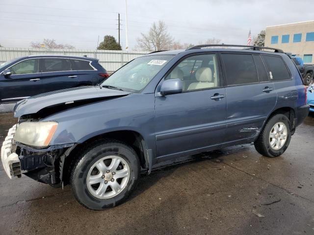 TOYOTA HIGHLANDER 2002 jtehf21a020075607