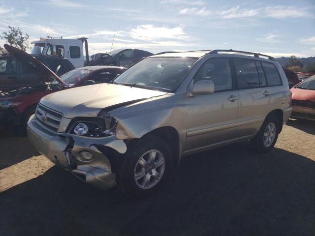 TOYOTA HIGHLANDER 2002 jtehf21a020091600