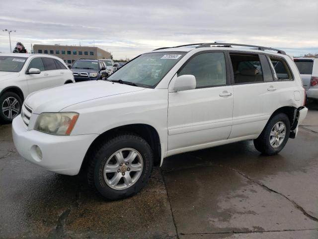 TOYOTA HIGHLANDER 2002 jtehf21a020092925