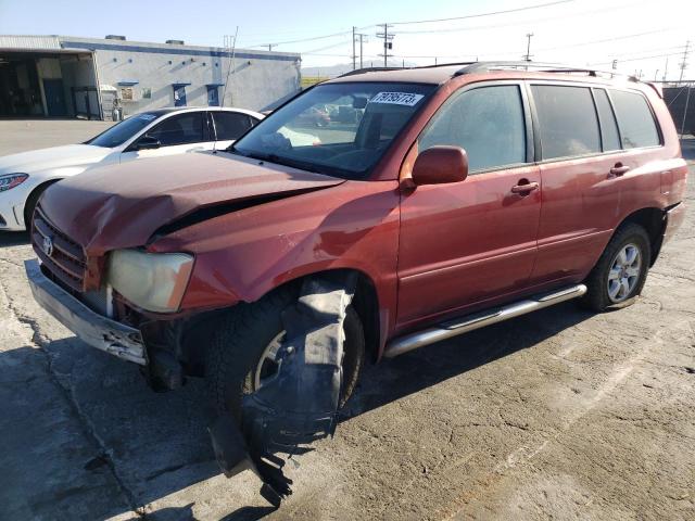 TOYOTA HIGHLANDER 2003 jtehf21a030100300