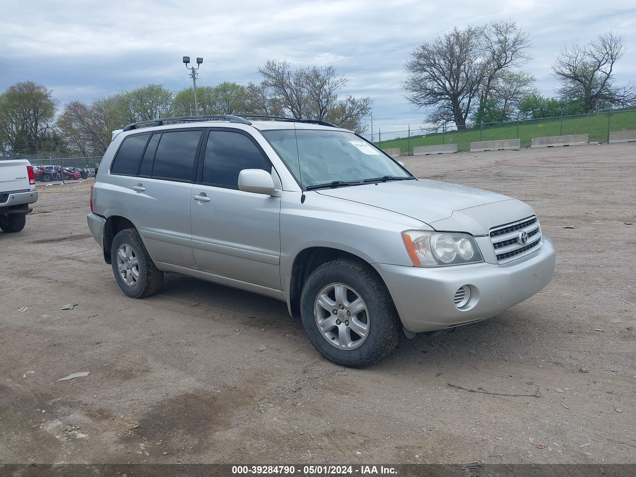 TOYOTA HIGHLANDER 2002 jtehf21a120088141