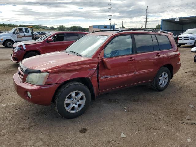 TOYOTA HIGHLANDER 2003 jtehf21a130119745