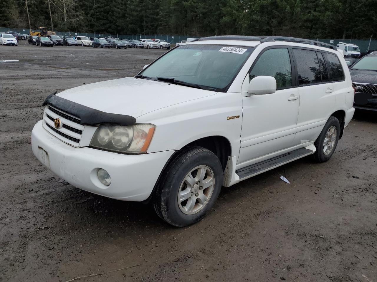 TOYOTA HIGHLANDER 2003 jtehf21a130121494