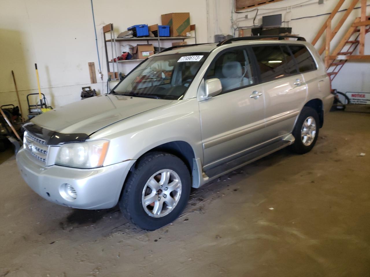 TOYOTA HIGHLANDER 2003 jtehf21a130134598