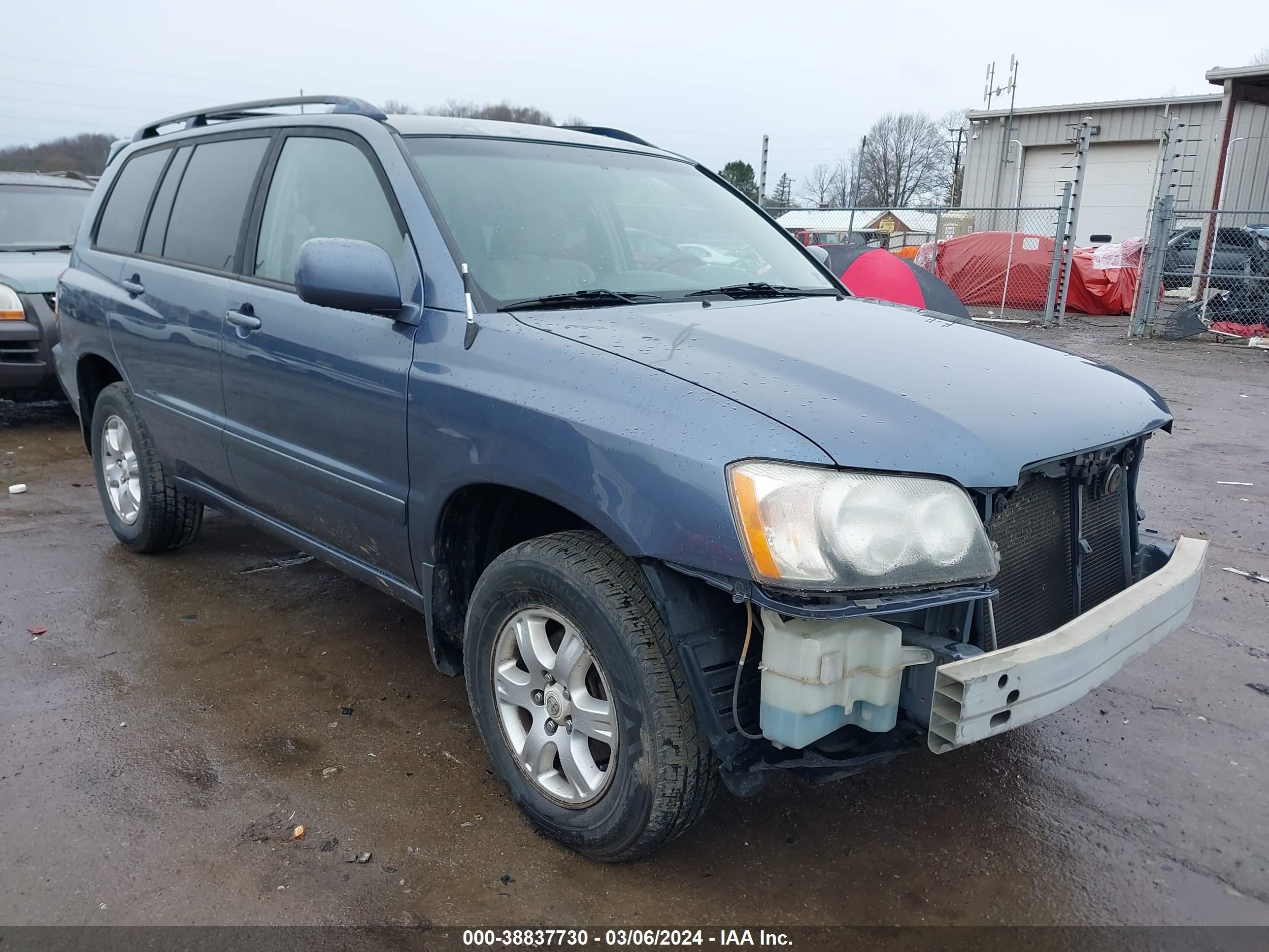 TOYOTA HIGHLANDER 2003 jtehf21a130150655