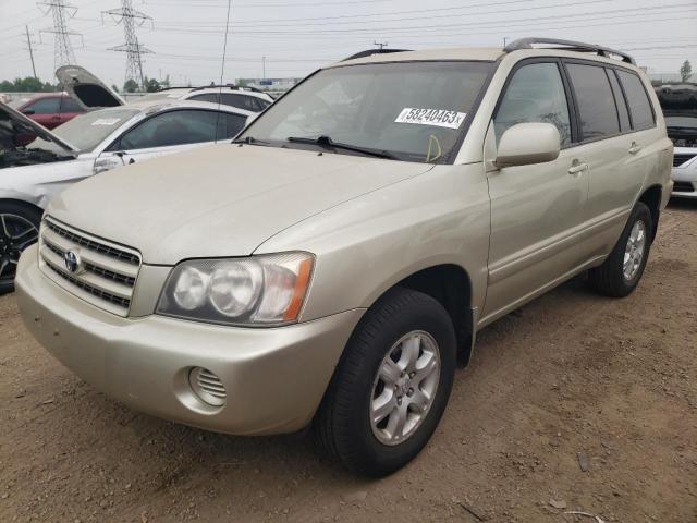 TOYOTA HIGHLANDER 2003 jtehf21a130153832