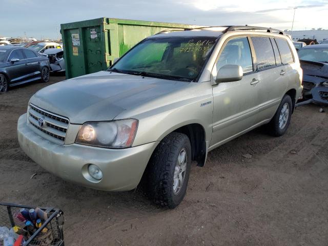 TOYOTA HIGHLANDER 2001 jtehf21a310025718