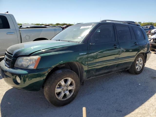 TOYOTA HIGHLANDER 2001 jtehf21a310036377