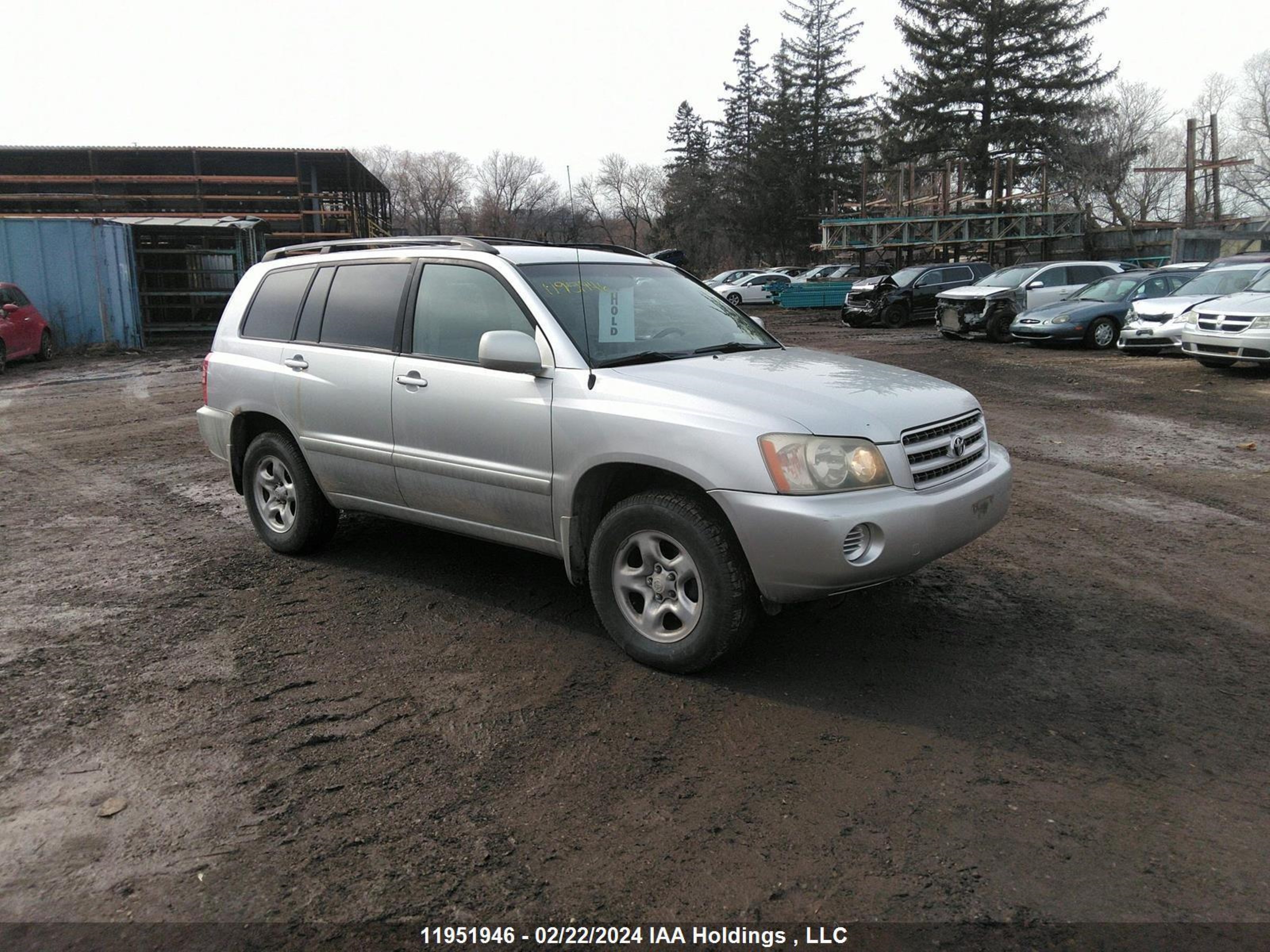 TOYOTA HIGHLANDER 2002 jtehf21a320095883