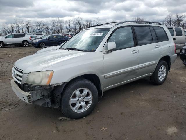 TOYOTA HIGHLANDER 2003 jtehf21a330110450