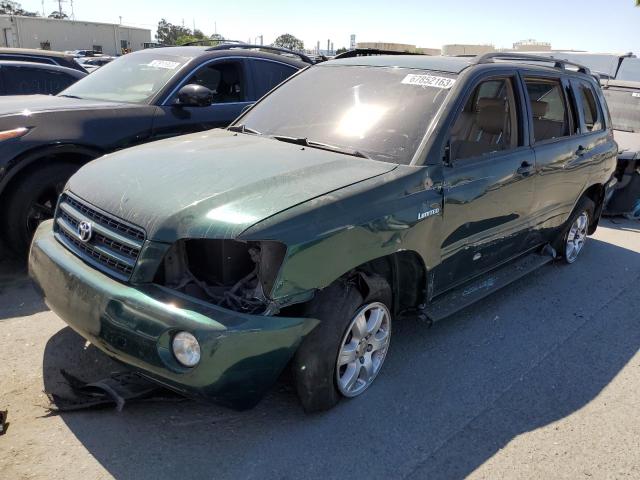 TOYOTA HIGHLANDER 2002 jtehf21a420072158