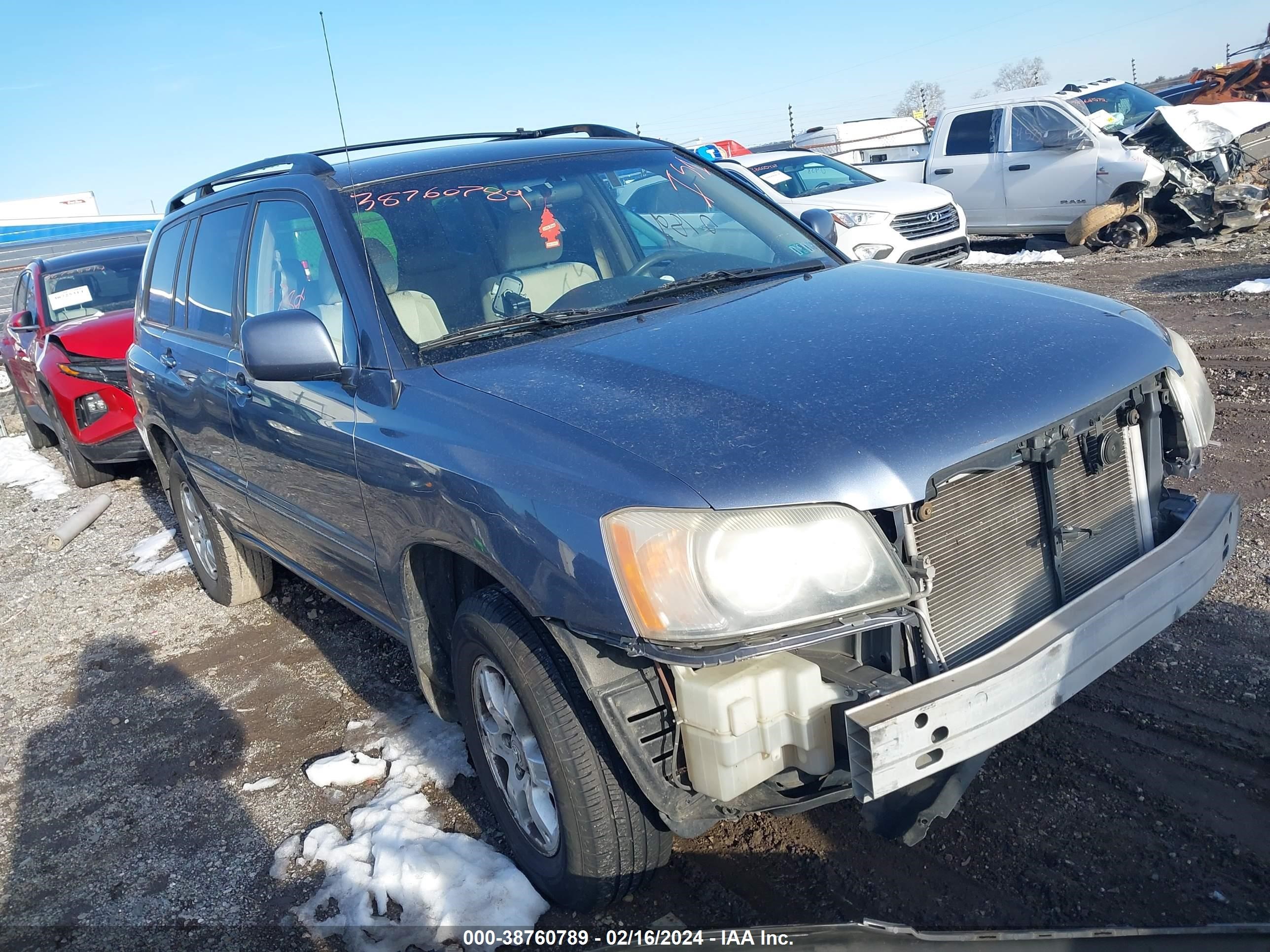 TOYOTA HIGHLANDER 2002 jtehf21a420090109