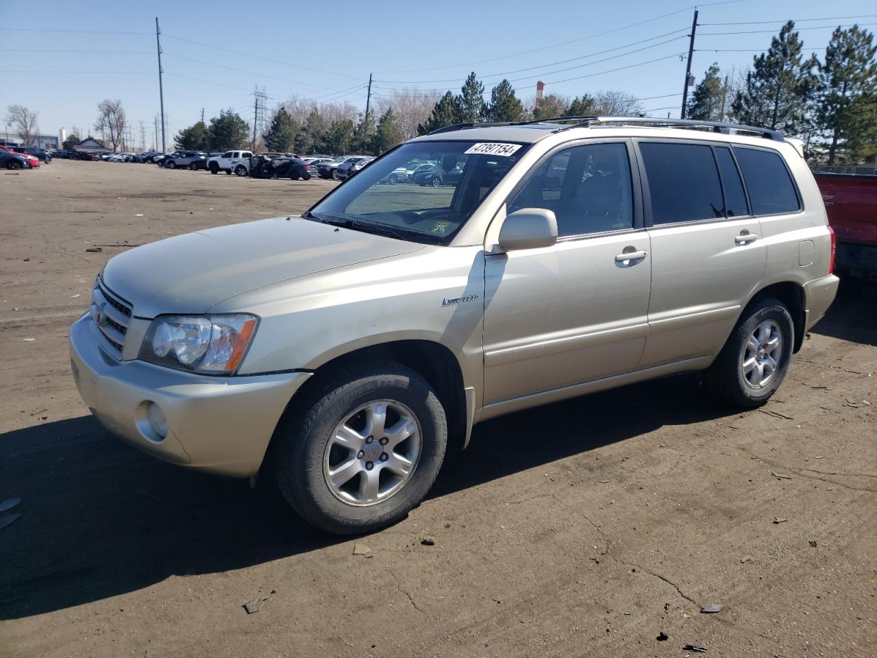 TOYOTA HIGHLANDER 2003 jtehf21a430110005