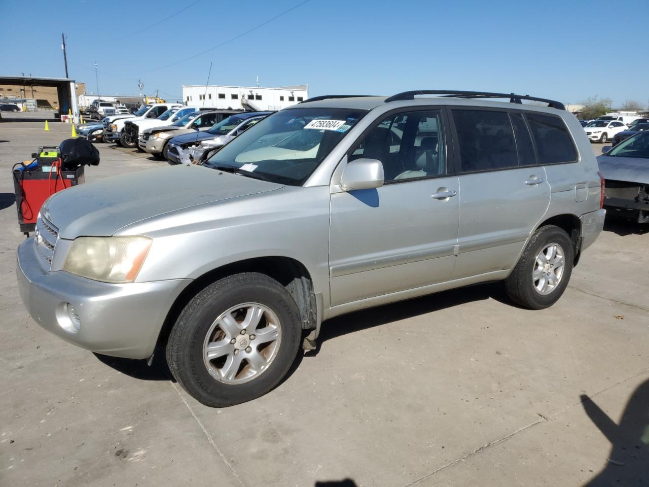 TOYOTA HIGHLANDER 2003 jtehf21a430124065